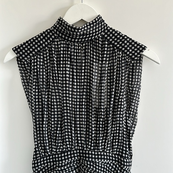 Shona Joy Black and White Mini Dress - Picture 5 of 11